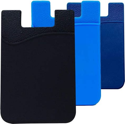 smart card holder silicone|silicone card holder for phone case.